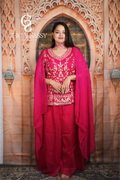 SHORT KURTI WITH PLAZZO